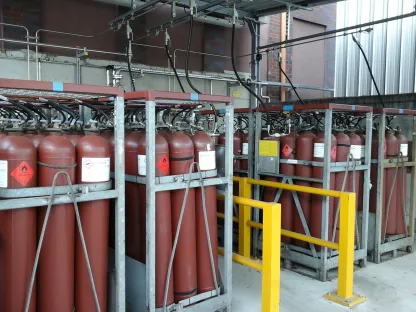 захранване с ацетилен за навъглеродяване при ниско налягане